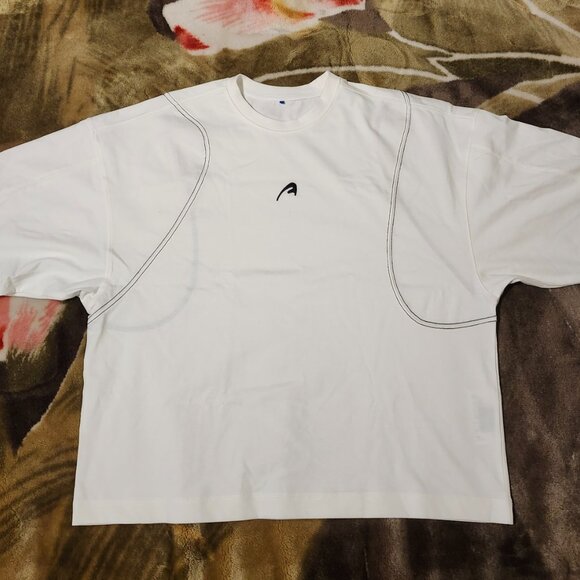 ADER ERROR White A-Peec T-Shirt - Picture 2 of 5